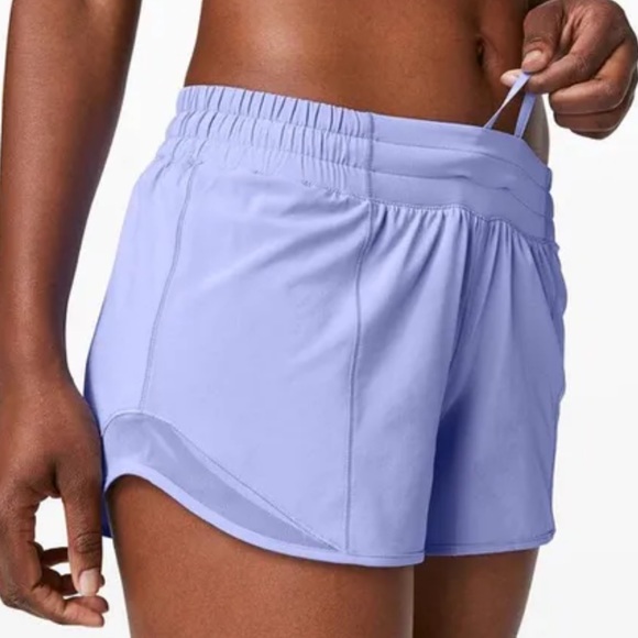 Lulu Hotty Hot Periwinkle Shorts - Picture 1 of 4